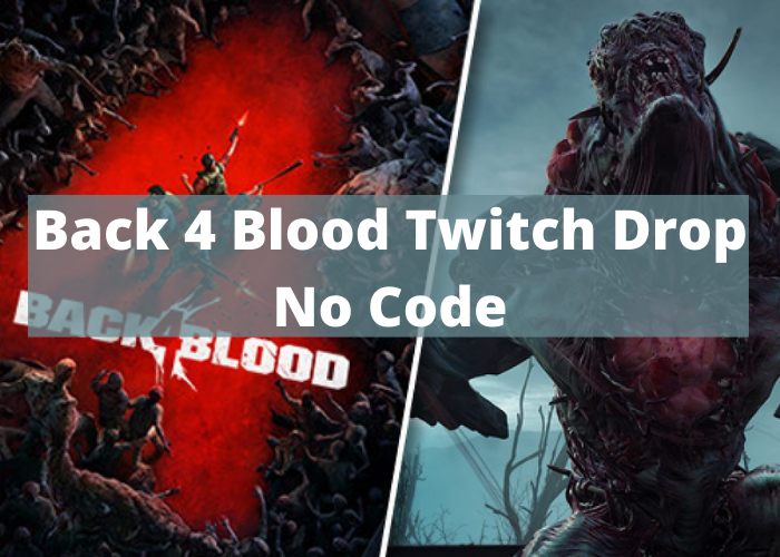Back 4 Blood Twitch Drop No Code
