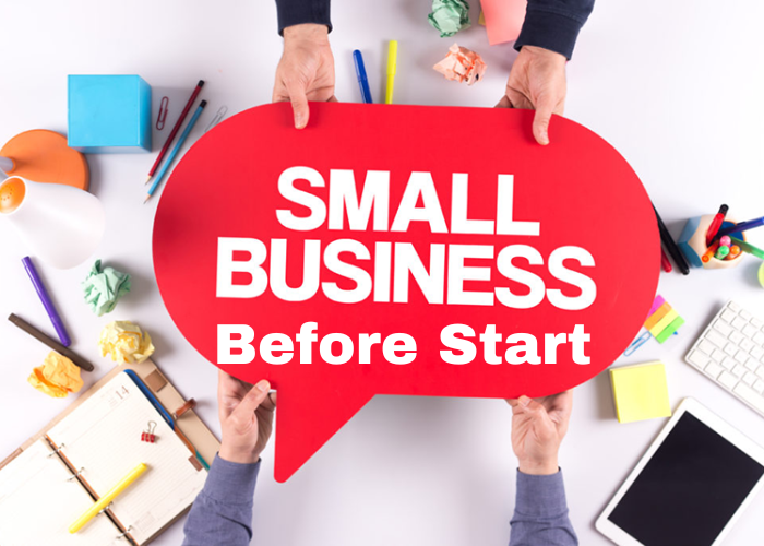 Before Start a Small Business
