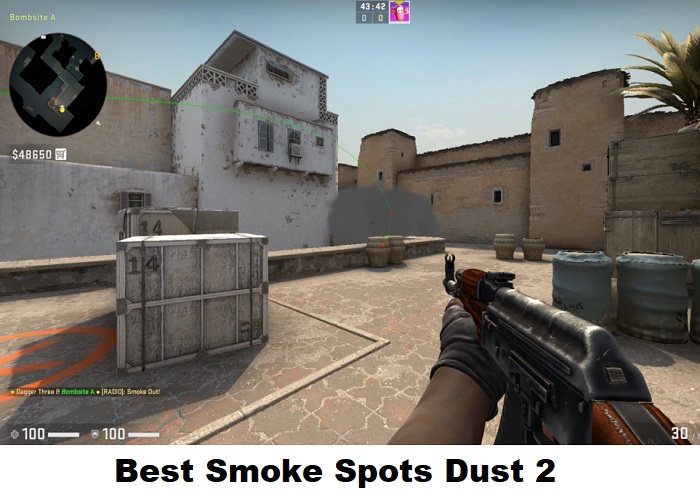 Best Smoke Spots Dust 2