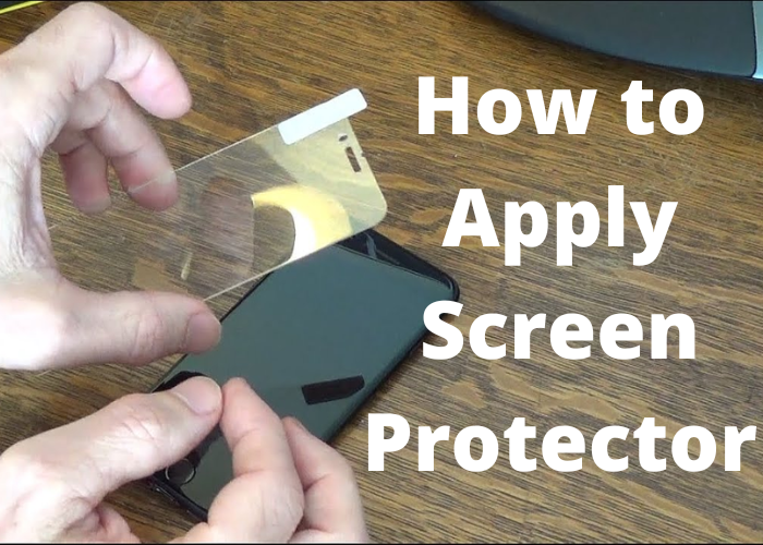 How to apply screen protector