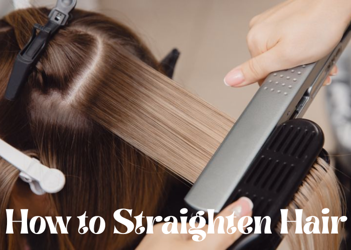 How to straighten hair