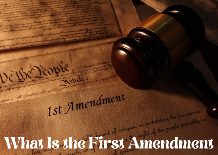 What is the first amendment