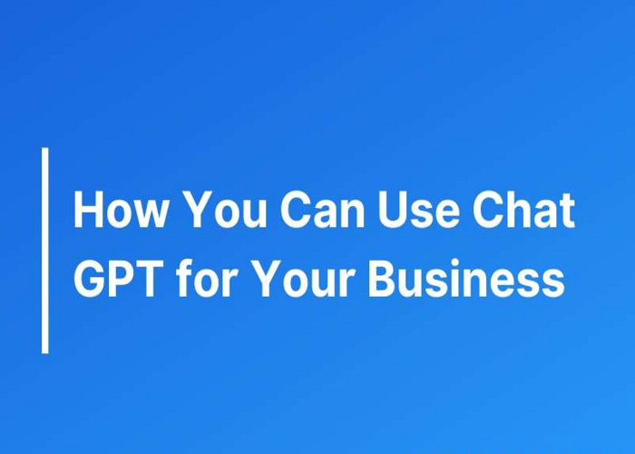 How Can you Use ChatGPT in business